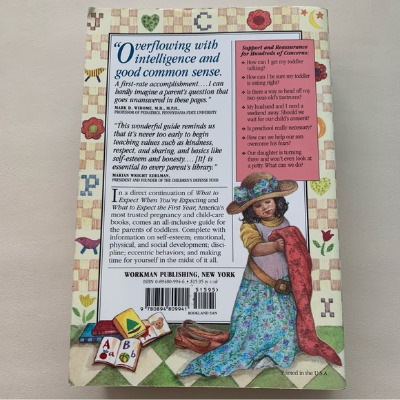 What to Expect The Toddler Years Book - Picture 2 of 2